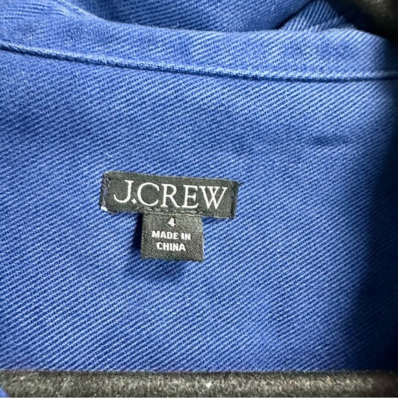J. Crew Cargo cropped shirt-jacket in chino - Picture 7 of 9